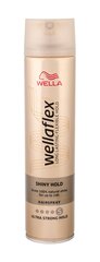 Wella Ülitugeva fikseerimisega juukselakk juuste läike saamiseks Wella flex (Shiny Hold Hair spray) 250 ml hind ja info | Juuste viimistlusvahendid | hansapost.ee