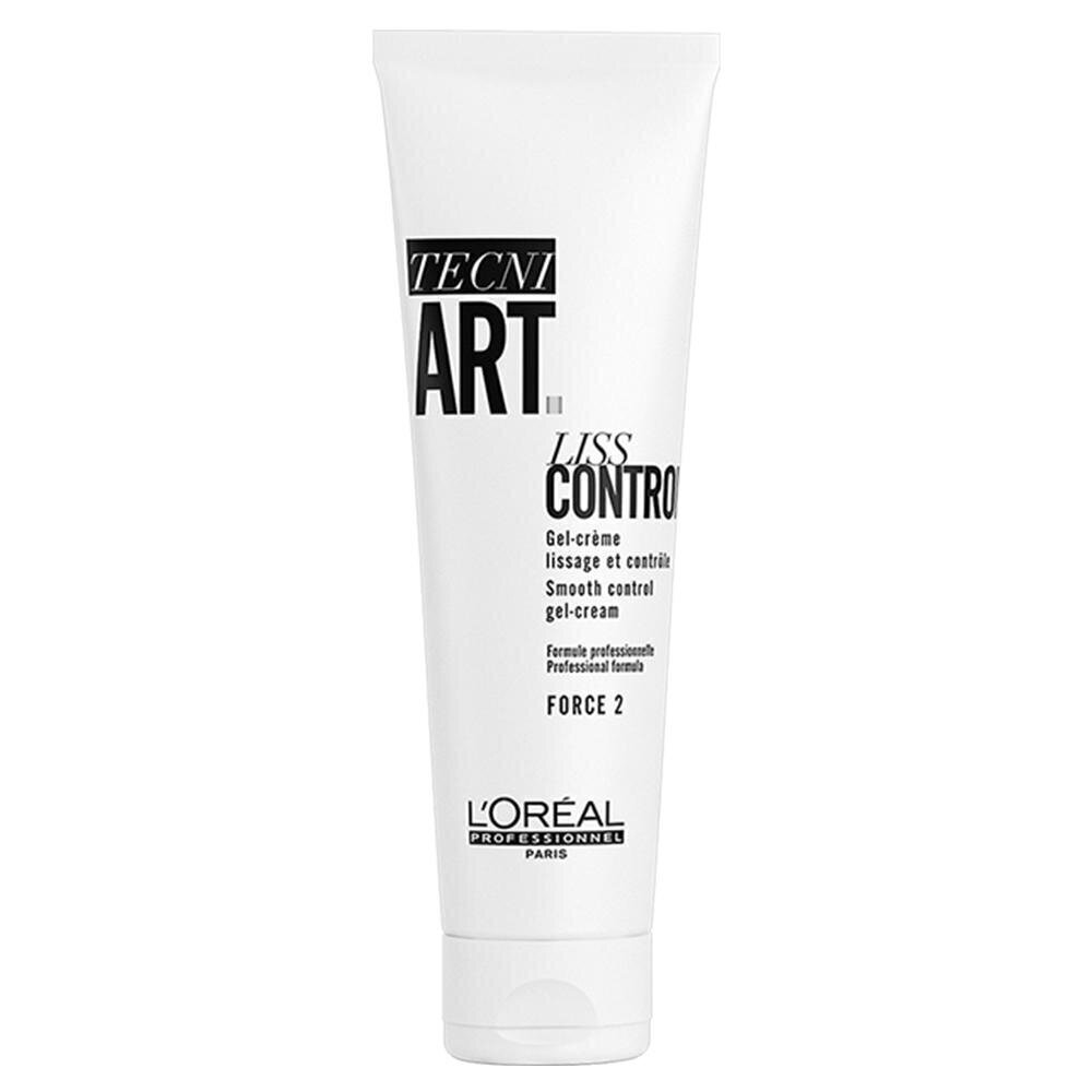 Juuksekreem L'Oreal Tecni Art 2 Liss Control Gel-Creme 150 ml hind ja info | Juuste viimistlusvahendid | hansapost.ee