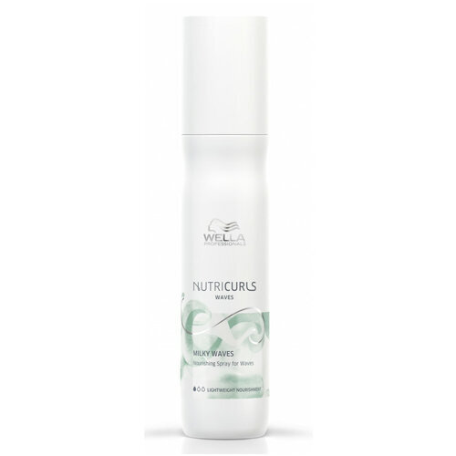 Juuste sprei lokkis juustele Wella Nutricurls Milky Waves Spray, 150 ml hind ja info | Juuste viimistlusvahendid | hansapost.ee