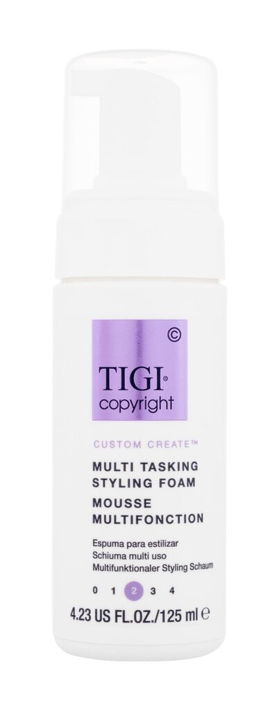 Mitmekülgne soenguvaht TIGI COPYRIGHT Multi Tasking Foam 125ml цена и информация | Juuste viimistlusvahendid | hansapost.ee