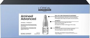 Ampullid juuste väljalangemise vastu L’Oreal Professionnel Serie Expert Aminexil Advanced 42x6 ml цена и информация | Средства для укрепления волос | hansapost.ee