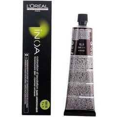 Juuksevärv L'Oreal Inoa 10.11, 60 ml цена и информация | Краска для волос | hansapost.ee