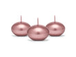 Küünal, metall, roosa kuldne, 4 cm (1 pakk/ 50 tk) цена и информация | Küünlad, küünlajalad | hansapost.ee