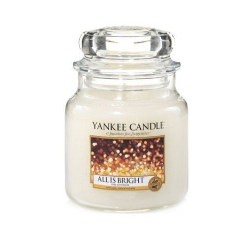 Yankee Candle All Is Bright lõhnaküünal 411 g цена и информация | Küünlad, küünlajalad | hansapost.ee