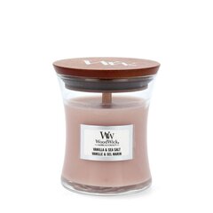 WoodWick ароматическая свеча Vanilla & Sea Salt, 85 г цена и информация | Свечи, подсвечники | hansapost.ee