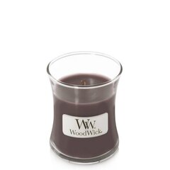 Lõhnaküünal WoodWick Suede & Sandalwood, 85 g hind ja info | Küünlad, küünlajalad | hansapost.ee