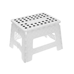 Табурет, белый, 22 x 22 x 29 см цена и информация | Кресла-мешки и пуфы | hansapost.ee