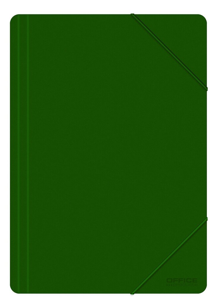 Mapp nurgakummiga PP, A4, 500mk, roheline цена и информация | Kirjatarvikud | hansapost.ee