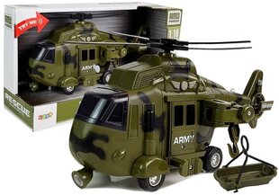 Sõjaväekopter helide ja tuledega, 1:16 цена и информация | Игрушки для мальчиков | hansapost.ee