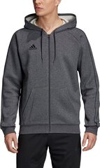 Adidas Džemper Core 18Fz Hoody Grey цена и информация | Мужские толстовки | hansapost.ee