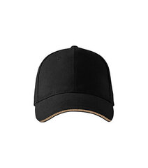 Sandwich 6P Cap Unisex черный цена и информация | Мужские шарфы, шапки, перчатки | hansapost.ee