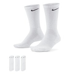 Nike sokid EVERYDAY CSH CRW 3 pk, valge цена и информация | Женские носки | hansapost.ee