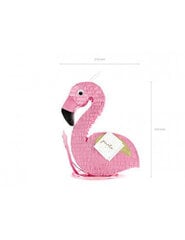 Пиньята Фламинго, 25 x 55 x 8 см цена и информация | Праздничные декорации | hansapost.ee