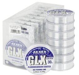 Леска Akara GLX ICE 30 Mono 30м 0.10мм цена и информация | Филаменты | hansapost.ee