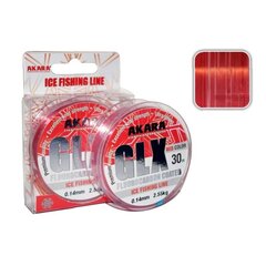 Tamiil AKARA Glx Ice Red 30m 0,12mm hind ja info | Tamiilid | hansapost.ee