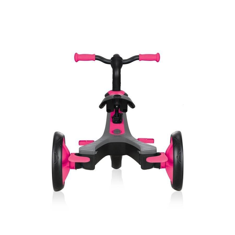 Kolmerattaline Globber Trike Explorer 4in1, roosa, 632-110 цена и информация | Kolmerattalised jalgrattad lastele | hansapost.ee