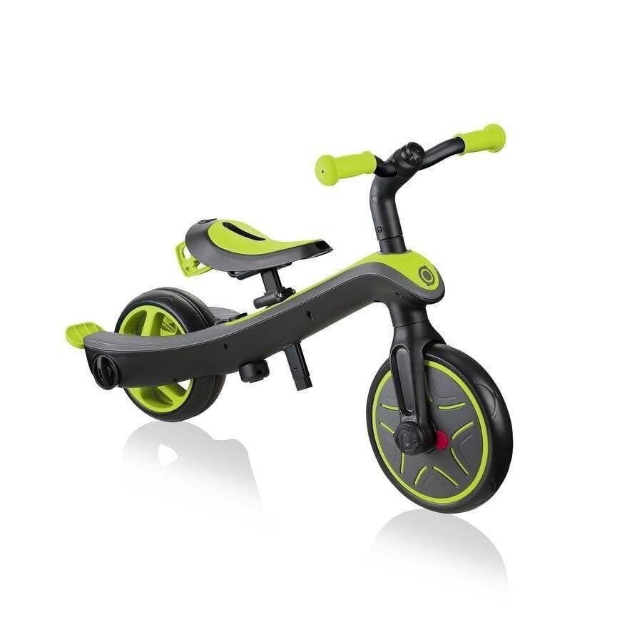 Jooksuratas Globber Explorer Trike Lime Green (4 in 1) цена и информация | Jooksurattad lastele | hansapost.ee