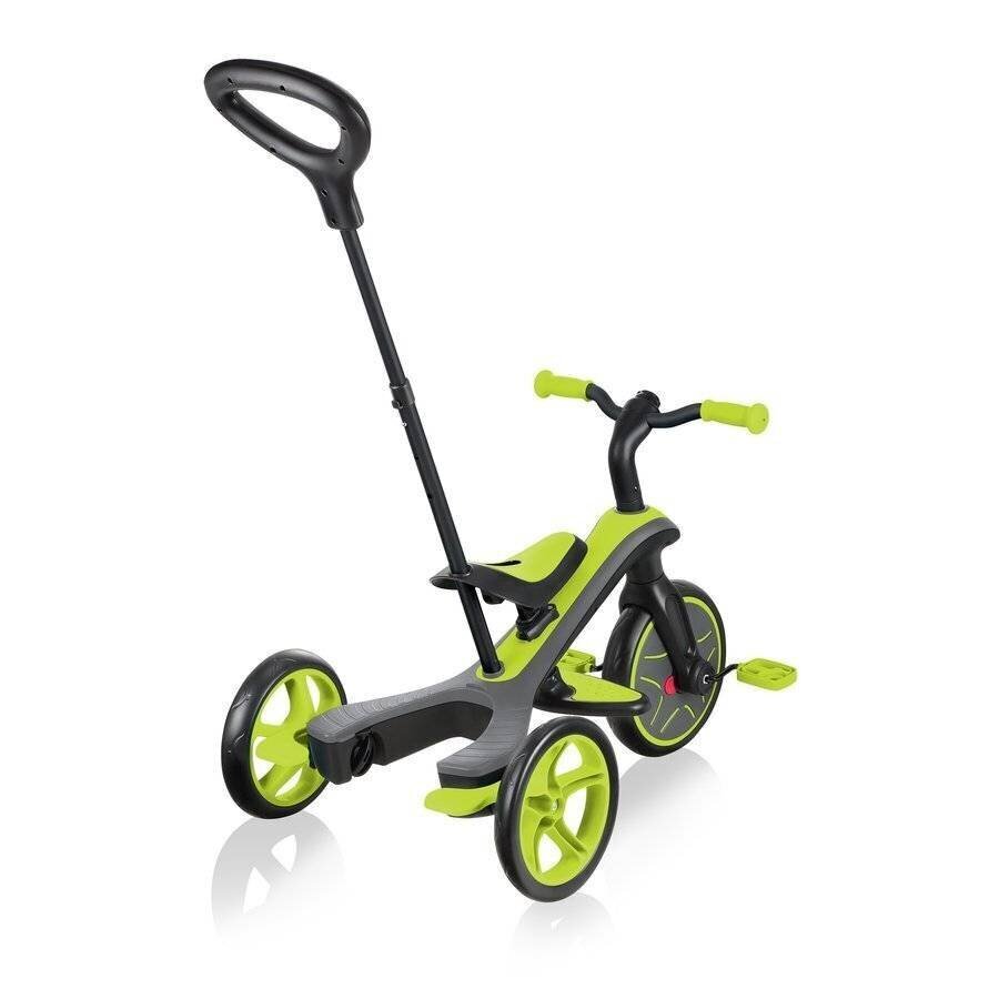 Jooksuratas Globber Explorer Trike Lime Green (4 in 1) цена и информация | Jooksurattad lastele | hansapost.ee