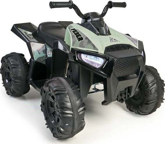 Electric Quad Feber Quad Boxer Moro 12V, must цена и информация | Laste elektriautod | hansapost.ee