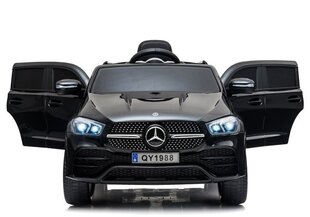 Электрический внедорожник Mercedes GLE45, окрашенный черный цена и информация | Электромобили для детей | hansapost.ee