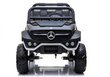 Elektriline maastur Mercedes Unimog 4 x 4, must hind ja info | Laste elektriautod | hansapost.ee