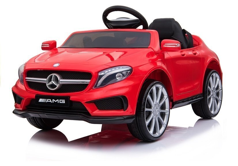 Elektriauto lastele Mercedes GLA 45 punane lakitud hind ja info | Laste elektriautod | hansapost.ee