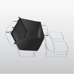  TRIXIE Чехол на автокресло, с боковинами, разделенный 1,50x1,35 м, черный цена и информация | Принадлежности в дорогу | hansapost.ee
