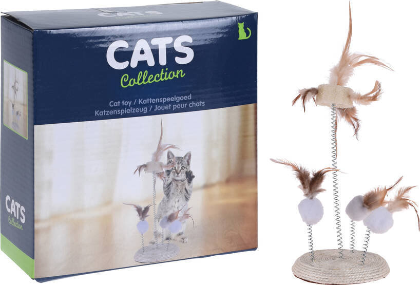 Cats mängualus kassidele, 14x33 cm цена и информация | Kasside mänguasjad | hansapost.ee