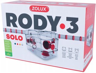 Zolux puur RODY3 SOLO punane hind ja info | Puurid ja tarvikud väikeloomadele | hansapost.ee