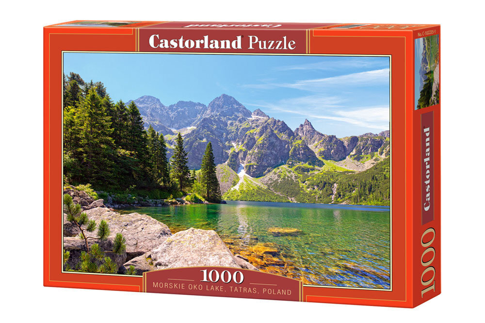 Pusle Castorland Morskie Oko Lake Tatras Poland, 1000 osaline цена и информация | Pusled lastele ja täiskasvanutele | hansapost.ee