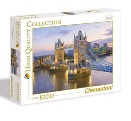 Pusle Clementoni High Quality Tower Bridge, 1000- osaline цена и информация | Пазлы | hansapost.ee