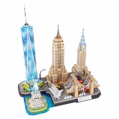 3D pusle „New York“ Cubic Fun, 126 osa hind ja info | CubicFun Lastekaubad ja beebikaubad | hansapost.ee