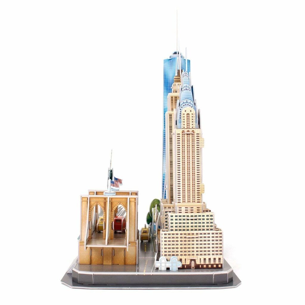 3D pusle „New York“ Cubic Fun, 126 osa hind ja info | Pusled lastele ja täiskasvanutele | hansapost.ee