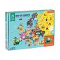 Geograafiline pusle Mudpuppy Europa, 70 tk hind ja info | Pusled lastele ja täiskasvanutele | hansapost.ee