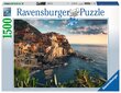Pusle Ravensburger Vaade Cinque Terre'le, 1500-osaline, 16227 hind ja info | Pusled lastele ja täiskasvanutele | hansapost.ee