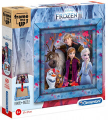 Pusle Clementoni Frozen 2 Frame Me Up 60 osa hind ja info | Pusled lastele ja täiskasvanutele | hansapost.ee