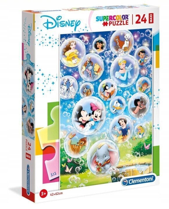 Pusle Clementoni Disney Classic Maxi 24 osa. цена и информация | Pusled lastele ja täiskasvanutele | hansapost.ee