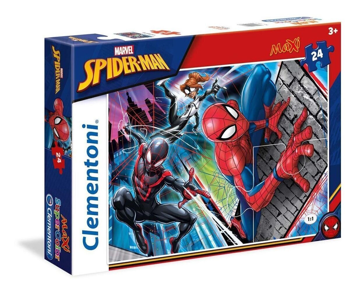 Pusle Clementoni Maxi Spider-Man 24 tk. цена и информация | Pusled lastele ja täiskasvanutele | hansapost.ee