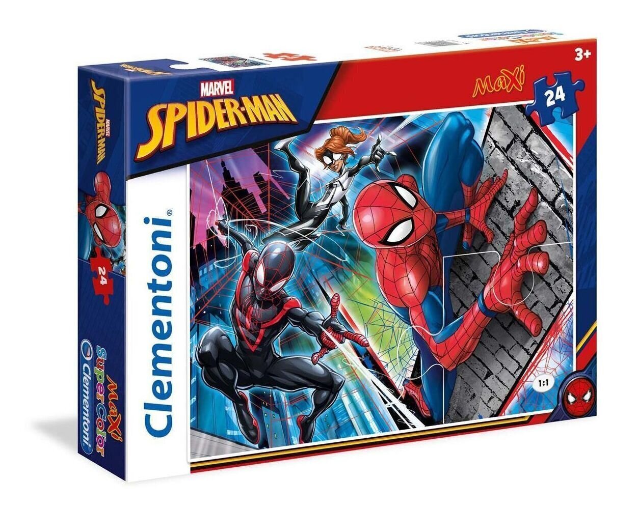 Pusle Clementoni Maxi Spider-Man 24 tk. hind ja info | Pusled lastele ja täiskasvanutele | hansapost.ee