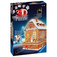 3D pusle Revensburger Gingerbread House, öine verisoon, 215-osaline hind ja info | Pusled lastele ja täiskasvanutele | hansapost.ee