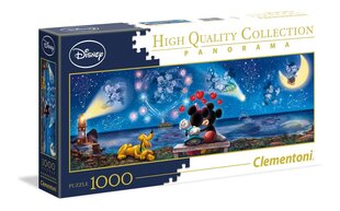 Головоломка Clementoni High Quality Collection Panorama Mickey & Minnie (Микки и Минни), 39449, 1000 d. цена и информация | Clementoni Детям от 3 лет | hansapost.ee