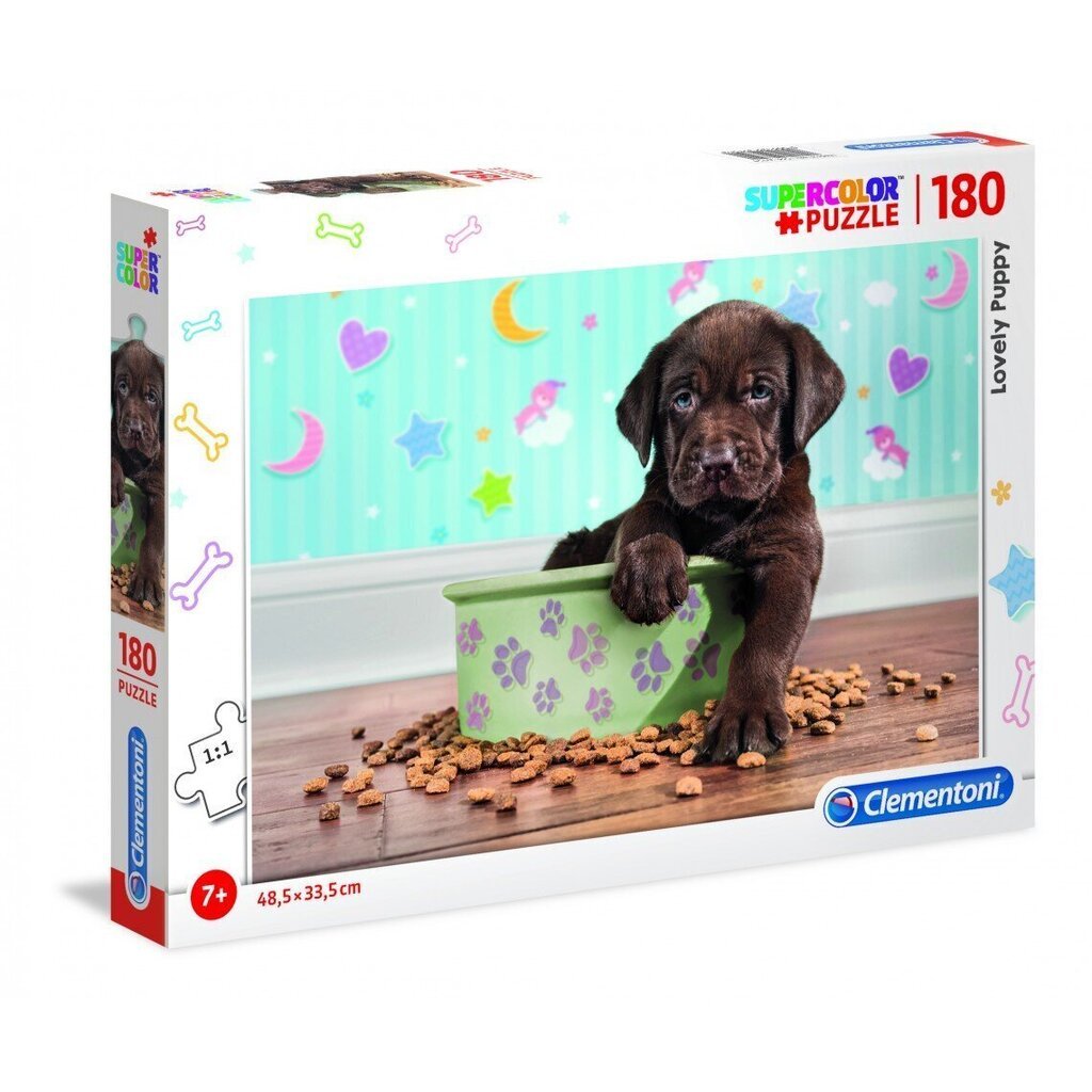 Pusle Lovely Puppy Clementoni, 180 d. цена и информация | Pusled lastele ja täiskasvanutele | hansapost.ee
