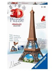 3D mini -pusle Ravensburger Eiffel, 54 tk. hind ja info | Pusled lastele ja täiskasvanutele | hansapost.ee