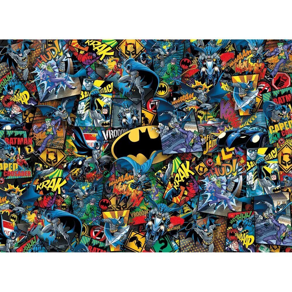 Pusle Clementoni DC Comics Batman Impossible, 1000-osaline цена и информация | Pusled lastele ja täiskasvanutele | hansapost.ee