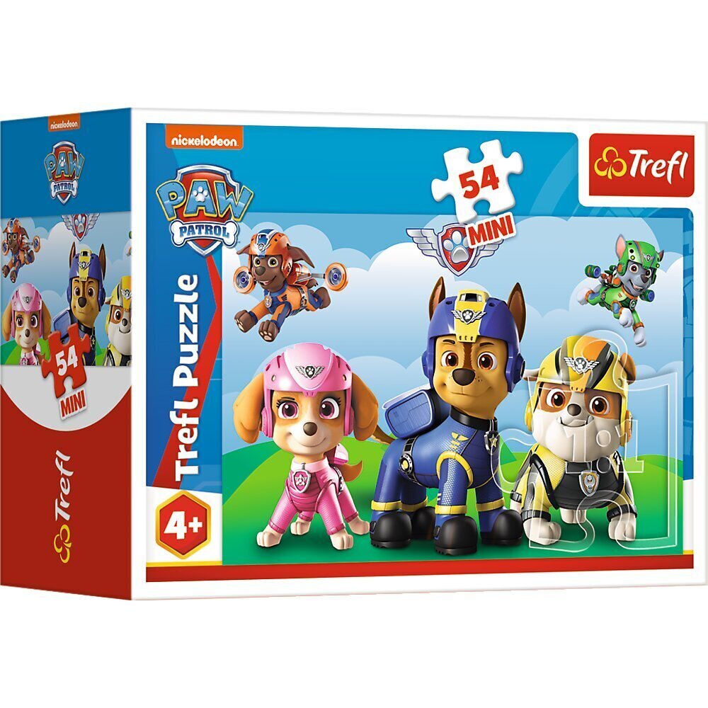 Pusle Trefl Käpapatrull (Paw Patrol), 54 tk цена и информация | Pusled lastele ja täiskasvanutele | hansapost.ee