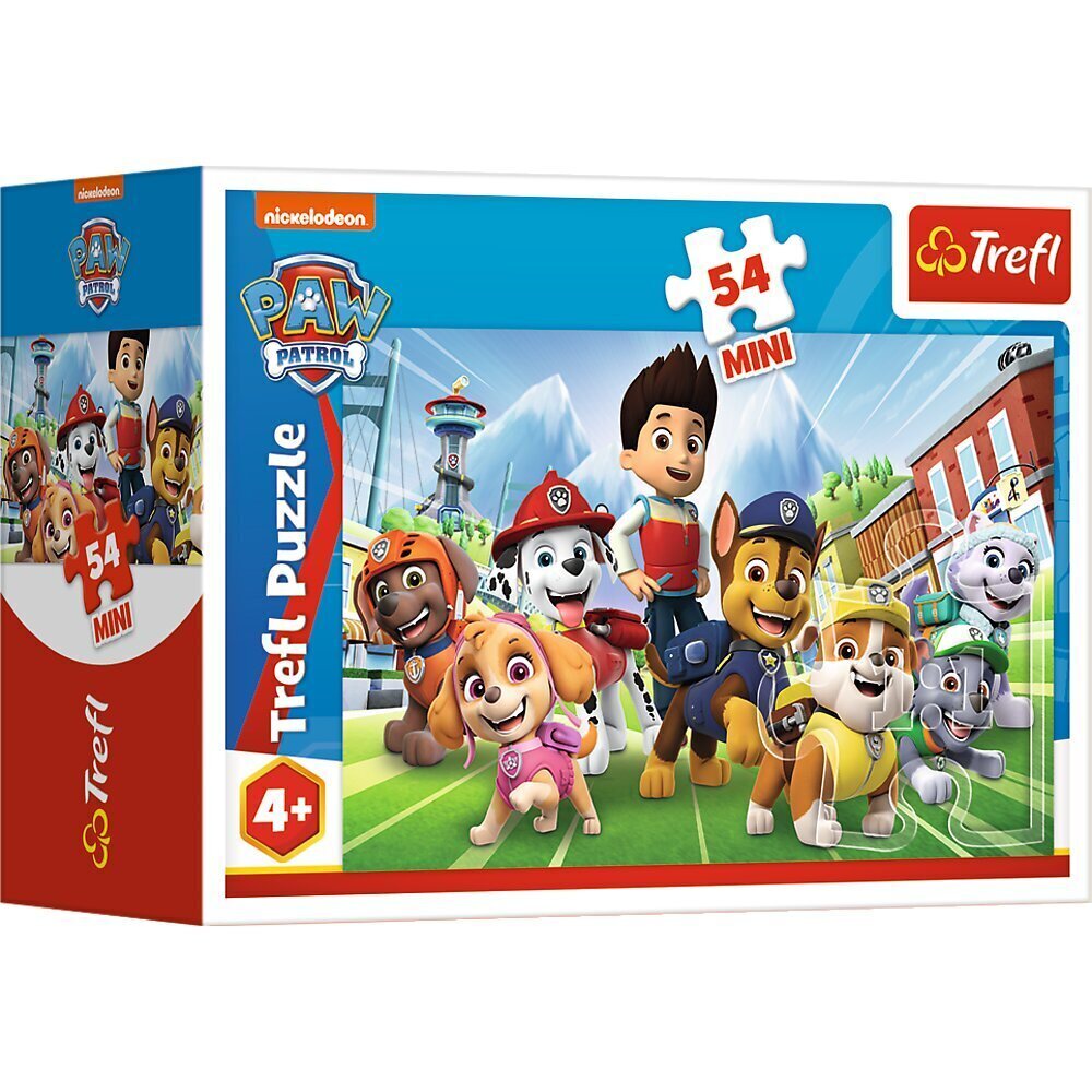 Pusle Trefl Käpapatrull (Paw Patrol), 54 tk цена и информация | Pusled lastele ja täiskasvanutele | hansapost.ee