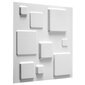 WallArt 3D Seinapaneelid Squares 12 tk GA-WA09 цена и информация | Seinaplaadid ja keraamilised plaadid | hansapost.ee