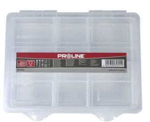 Органайзер контейнер на 5 отделений 35701 35x160x200 мм, Proline цена и информация | Ящики для инструментов, держатели | hansapost.ee