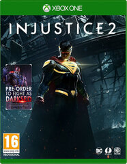 Xbox One mäng Injustice 2 цена и информация | Компьютерные игры | hansapost.ee