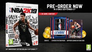 Microsoft XBOX ONE NBA 2K19 price and information | Konsooli- ja arvutimängud | hansapost.ee